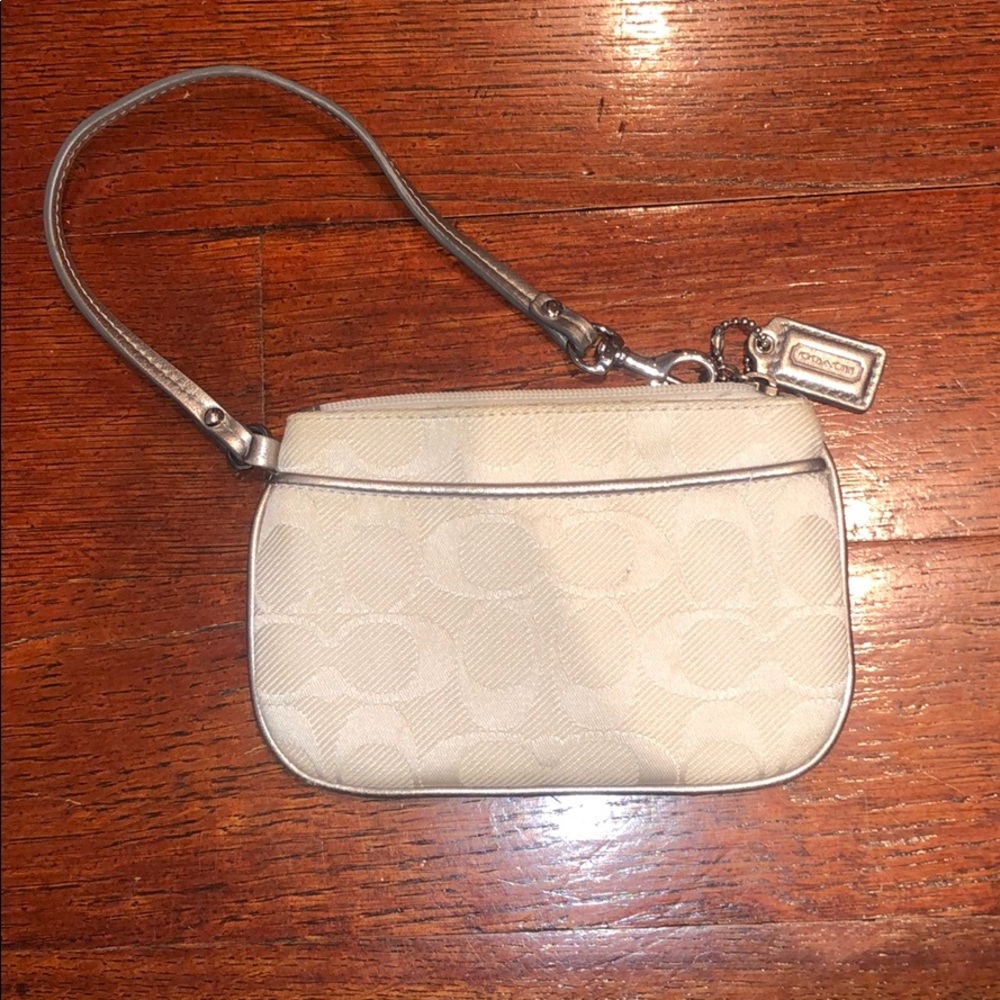 Coach small wristlet